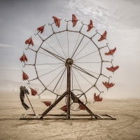 Burning Man Marka Musila v Nikon Photo Gallery