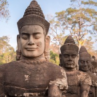 Kambodžská perla Angkor Vat – fotograf mezi selfíčkáři