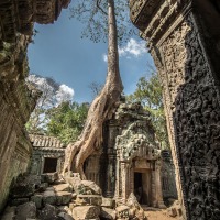 Kambodžská perla Angkor Vat – fotograf mezi selfíčkáři