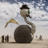 Burning man 2016-2017 | Foto Marek Musil