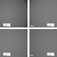 Nikkor Z 24–70 mm f/4 S – vinětace – ohnisko 70 mm