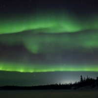 Polární záře nad Yellowknife, Canada | © Toshio Ushiyama