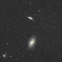 Galaxie M81 a M82 v souhvězdí Velké medvědice © Takayuki Yoshida