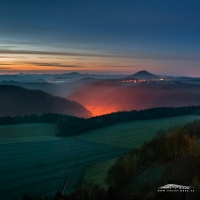 Peklo (Českosaské Švýcarsko) | Foto Václav Hýža | Nikon D80. Panorama z 6 snímků, 3× EBKT