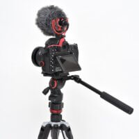 Nikon D780 na videostativu Manfrotto Befree Live Carbon fibre tripod twist