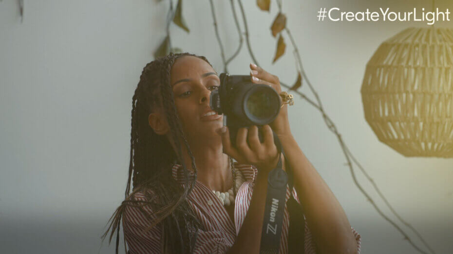 Create Your Light: Výtvarný portrét s Delphine Diallo
