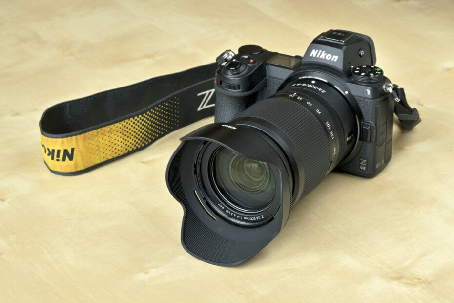 Nikkor 24–200 mm f/4–6,3 VR na Nikonu Z 6II