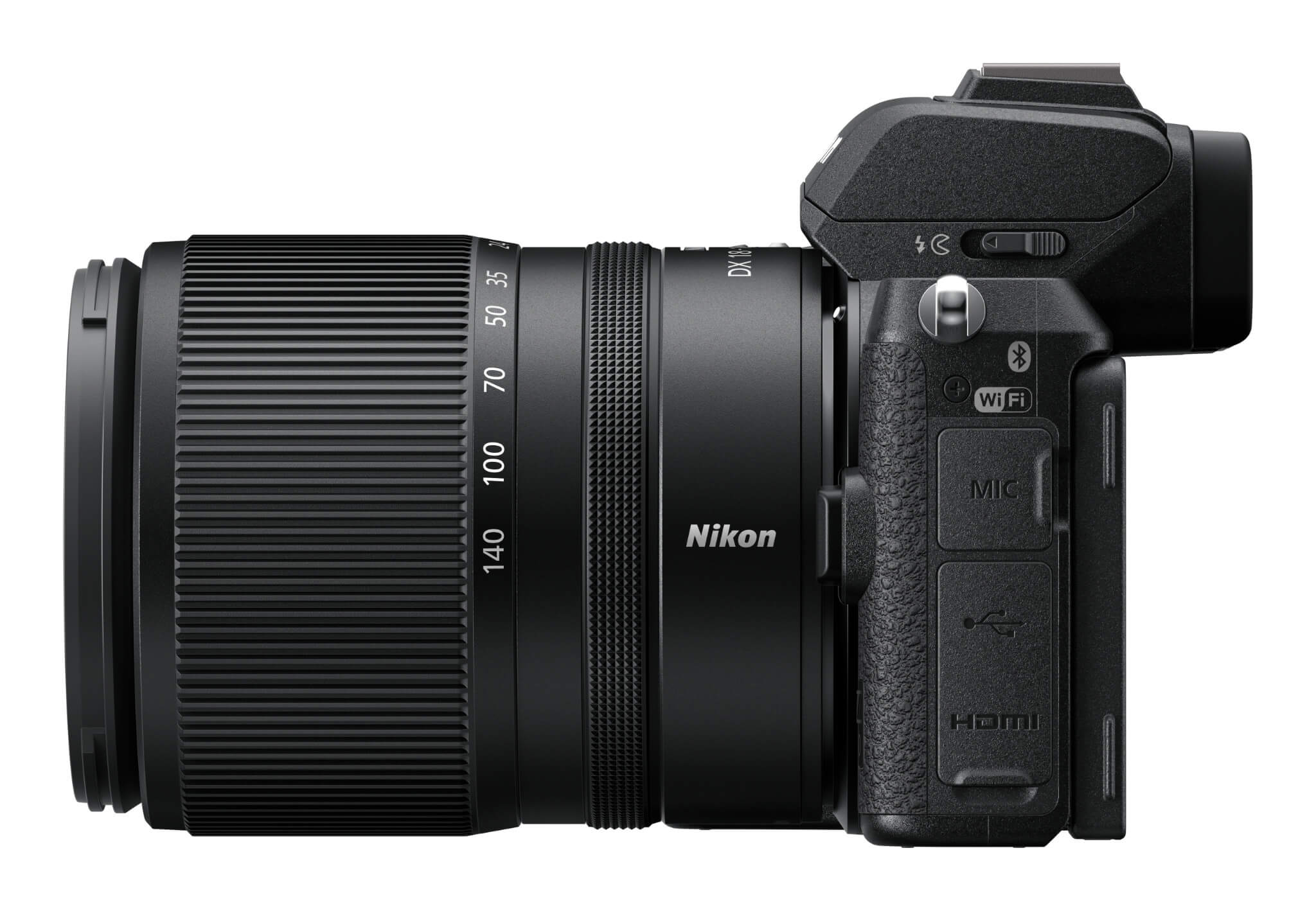Objektiv Nikkor Z DX 18–140 mm f/3,5–6,3 VR na Nikonu Z 50