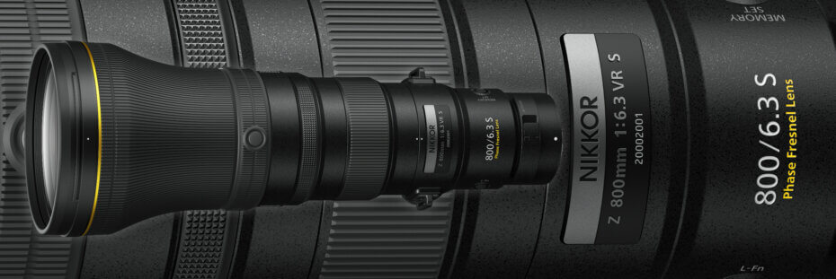 Nikon vyvíjí superteleobjektiv NIKKOR Z 800 mm f/6,3 VR S