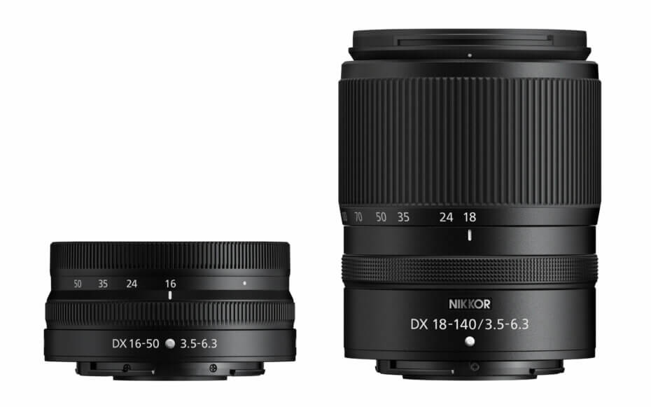 Nikkor Z DX 16–50 mm f/3,5–6,3 VR vs. Nikkor Z DX 18–140 mm f/3,5–6,3 VR