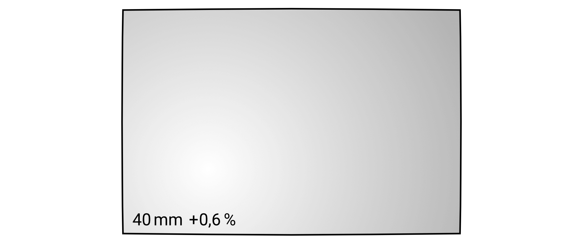 Geometrické zkreslení objektivu Nikkor Z 40 mm f/2