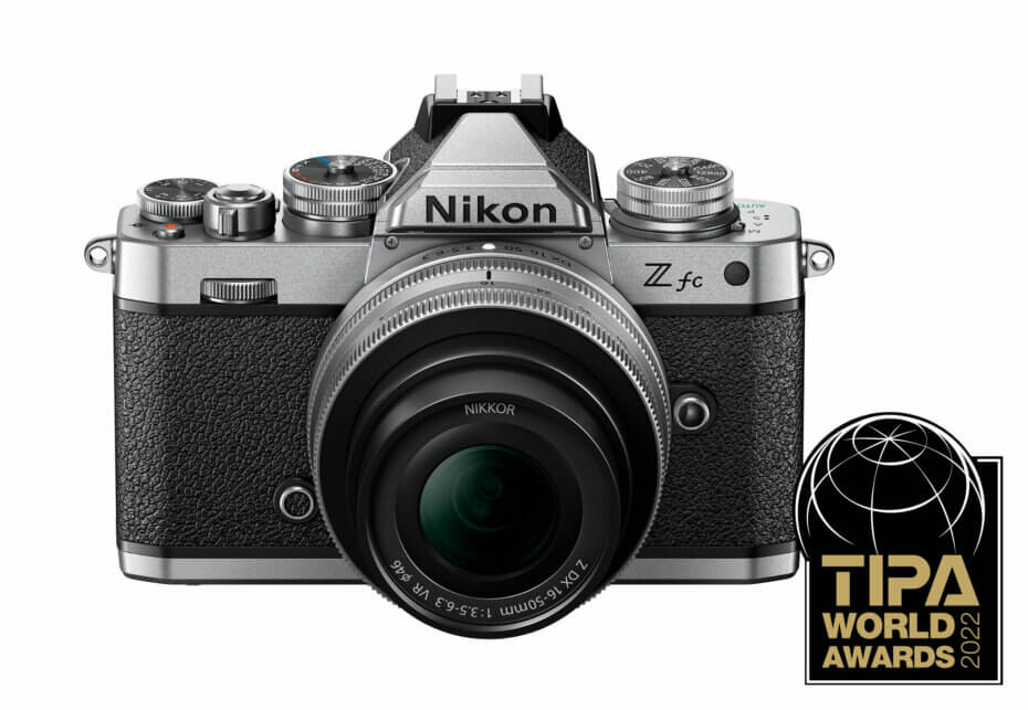 TIPA 2022 – Nejlepší APS-C fotoaparát – Nikon Z fc