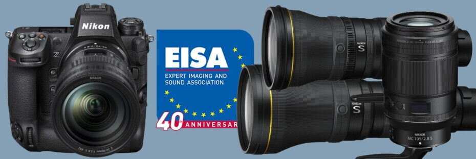 Profesionální Nikon v cenách EISA 2022–23