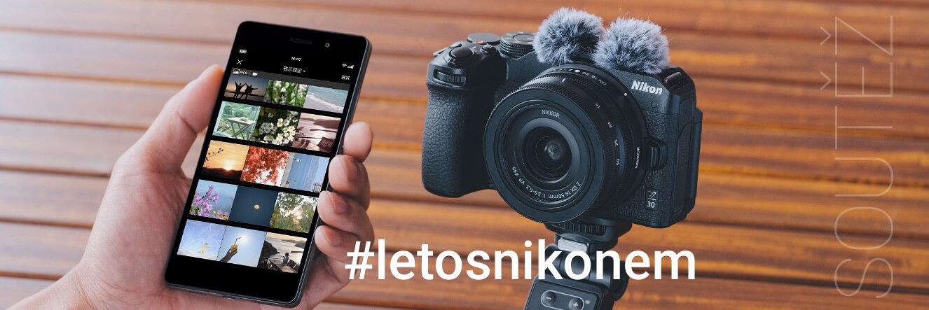 Léto s Nikonem – soutěž o Nikon Z 30 Vlogger kit
