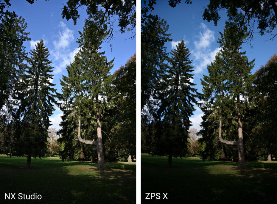 Vyvolání NEFu – Nikon Z 7 – NX Studio vs. Zoner Photo Studio X