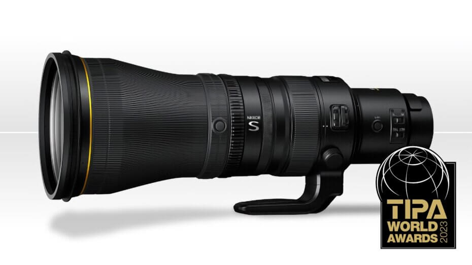 TIPA 2023: NIKKOR Z 600mm f/4 TC VR S – Best Supertelephoto Prime Lens | Nejlepší superteleobjektiv s pevnou ohniskovou vzdáleností