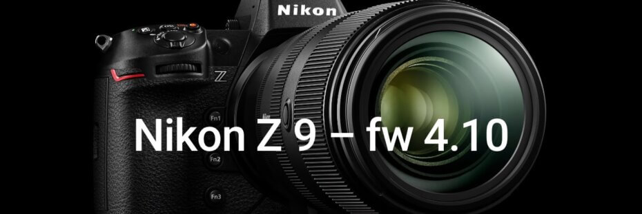 Nový firmware pro Nikon Z 9
