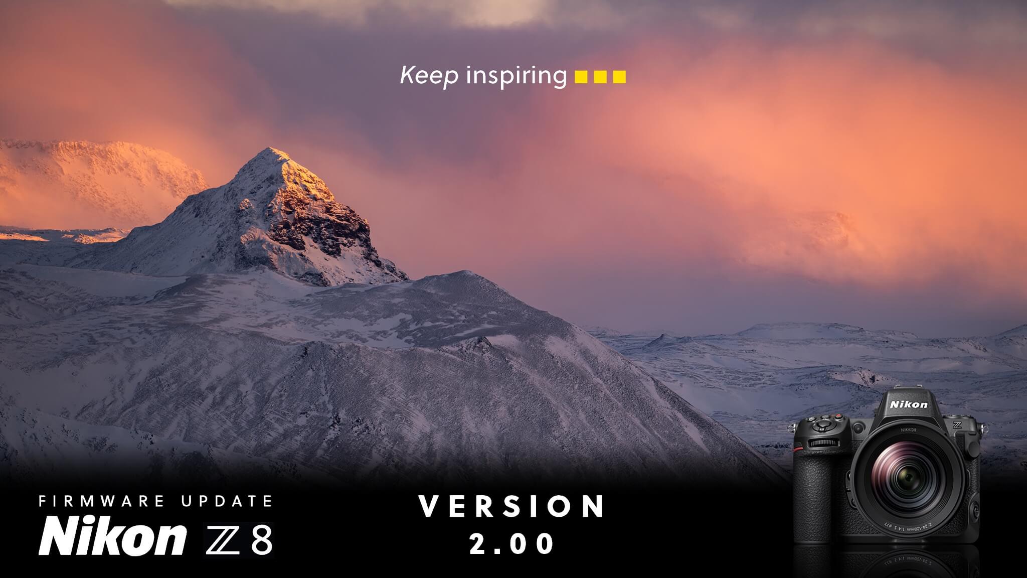 Velký skok pro… Upgrade firmwaru Nikon Z 8 na verzi 2.0