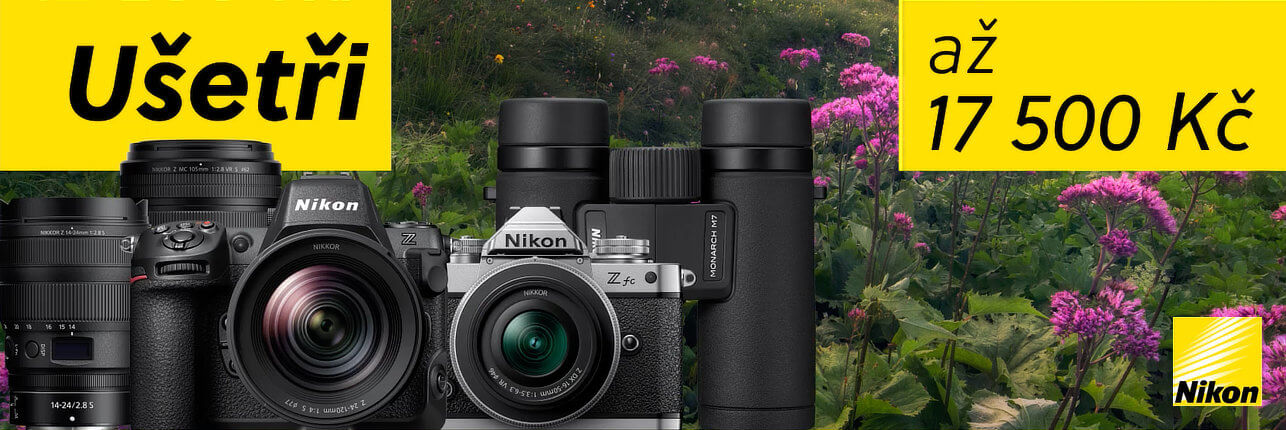 Ušetři s Nikonem – jaro/léto 2024