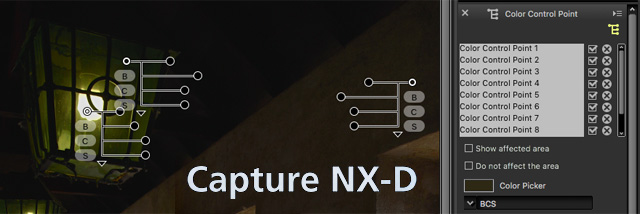 Aktualizace Capture NX-D – kontrolní body jsou nazpět!