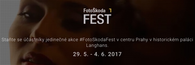 FotoŠkoda FEST už od pondělí 29. 5. 2017