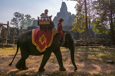 Kambodžská perla Angkor Vat – fotograf mezi selfíčkáři