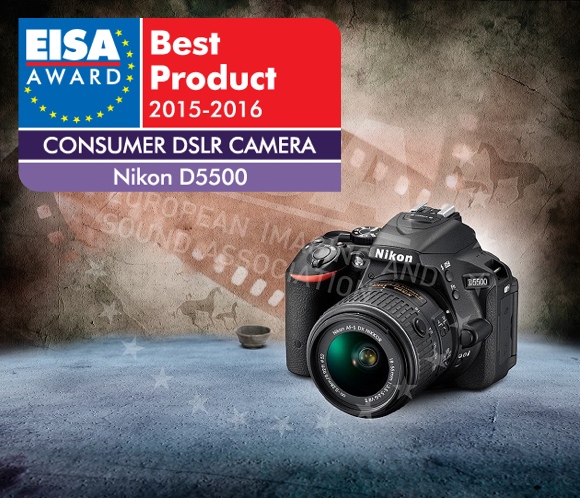 Cena EISA 2015 pro Nikon D5500