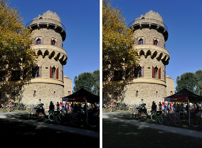 Fotografie před- a po úpravě