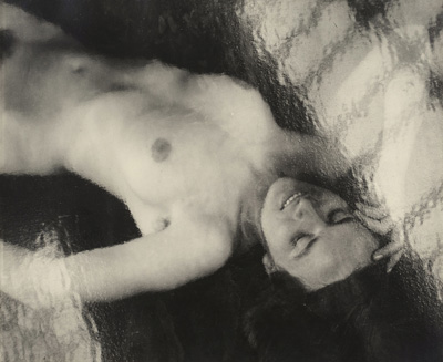 Jaromír Funke, Akt/Nude, 1939, fotografie na papíře 414 x 500 mm, foto: archiv MG